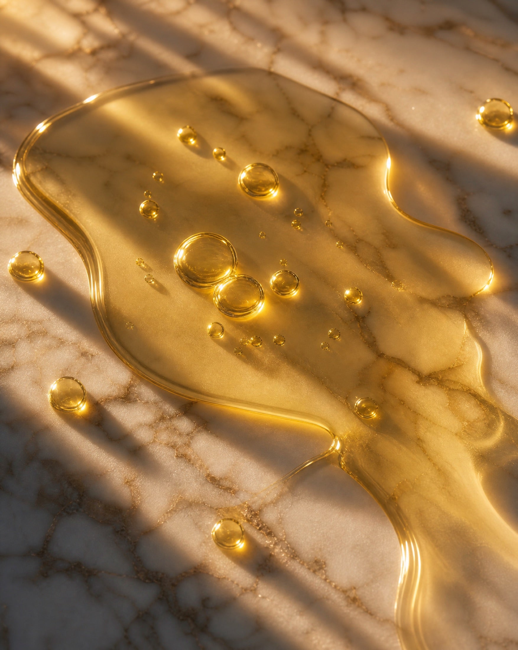 ETHER frame 02 · texture on marble